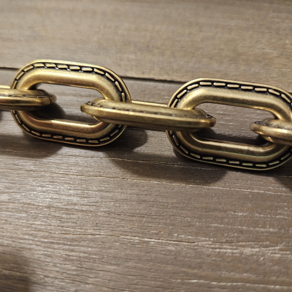 Coach Gold Chain Strap - Picture 3 of 5